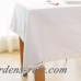 Mesa de té Color sólido blanco elegante mantel Mesa mantel rectangular mantel Banquete de tela ali-92749816